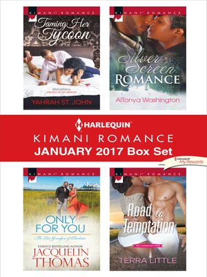 cover image of Harlequin Kimani Romance January 2017 Box Set